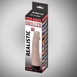 Driller 08 flesh 22 cm realistic vibrating Boss of toys