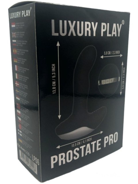 Luxury Play Prostate Stimulator - Silicone Usb Massager - 7 Function - Pulsator - Heating - Black Boss of toys Luxury Play Prostate Stimulator - Silicone Usb Massager - 7 Function - Pulsator - Heating - Black Boss of toys
