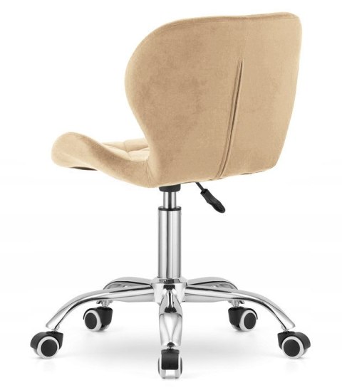 Krzesło obrotowe VASTO OFFICE VELVET SAND Lugano Krzesło obrotowe VASTO OFFICE VELVET SAND Lugano