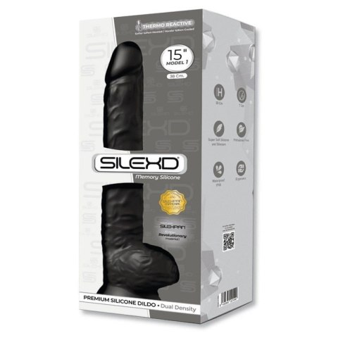 Dildo-SD.Model 1 (15"") DD03 Black Boss of toys Dildo-SD.Model 1 (15"") DD03 Black Boss of toys