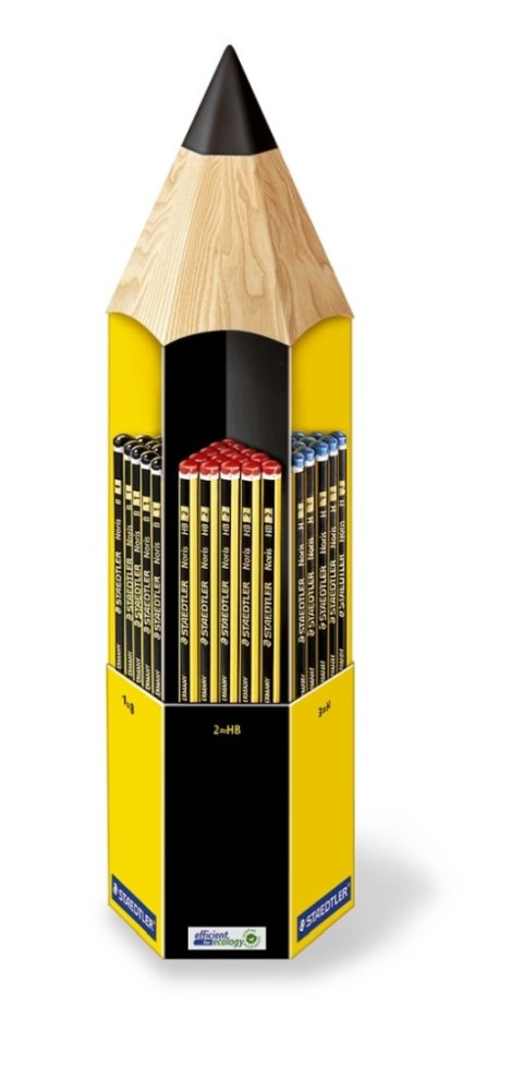 Ołówek Noris sześciokątny 90 szt. w display-u Staedtler