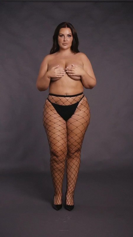 Panty with big fishnet structure. Boss of toys