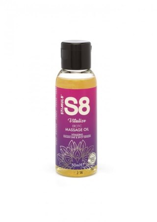 S8 Massage Oil 50ml Omani Lime & Spicy Ginger Boss of toys
