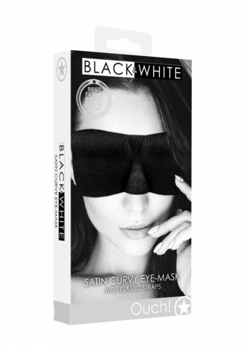 Satin Curvy Eye Mask - With Elastic Straps Boss of toys Satin Curvy Eye Mask - With Elastic Straps Boss of toys