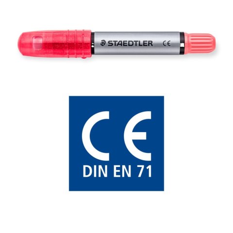 Twistery żelowe Noris Club 6 kol. brokatowych Staedtler