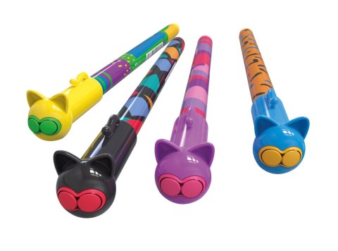 Długopis żelowy Happy Cats niebieski 05 mm 40 szt. w displayu Długopis żelowy Happy Cats niebieski 05 mm 40 szt. w displayu