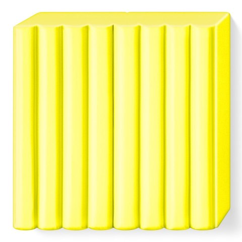 Kostka FIMO effect 57g neon żółty masa termoutwardzalna Staedtler Kostka FIMO effect 57g neon żółty masa termoutwardzalna Staedtler