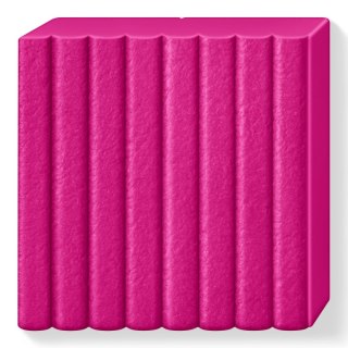 Kostka FIMO leather effect 57g amarantowy masa termoutwardzalna Staedtler