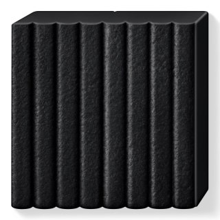 Kostka FIMO leather effect 57g czarny masa termoutwardzalna Staedtler