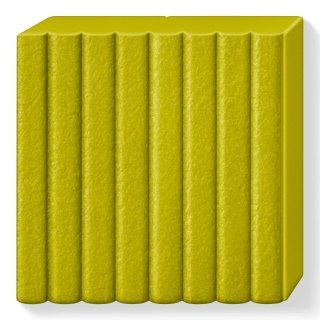 Kostka FIMO leather effect 57g oliwkowy masa termoutwardzalna Staedtler