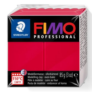 Kostka FIMO professional 85g karminowy masa termoutwardzalna Staedtler