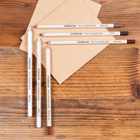 Pastele suche w ołówku Mars Lumograph Pastel Design Journey 6 k Staedtler