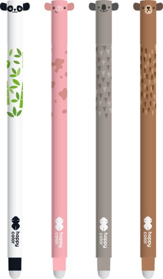 Display Długopis wymazywalny Uszaki 0.5mm niebieski 36 szt + wkłady 12 etui