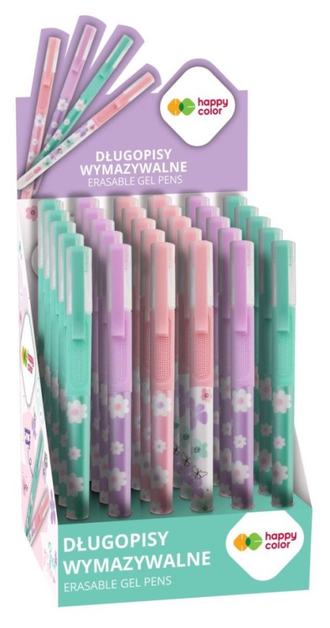 Długopis wymazywalny Pearl Flower 05 mm niebieski 36 szt. w displayu Długopis wymazywalny Pearl Flower 05 mm niebieski 36 szt. w displayu