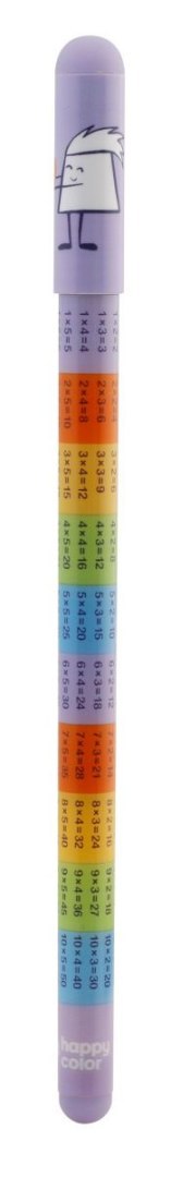 Długopis wymazywalny Tabliczka mnożenia 0.5mm niebieski Długopis wymazywalny Tabliczka mnożenia 0.5mm niebieski