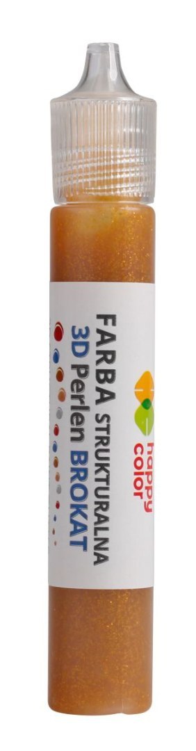 Farba 3D 32ml brokat złoty