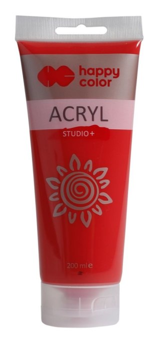 Farba akrylowa Studio 200 ml czerwony kadmowy