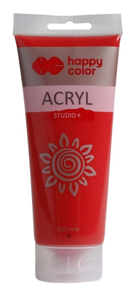 Farba akrylowa Studio 200 ml czerwony kadmowy Farba akrylowa Studio 200 ml czerwony kadmowy