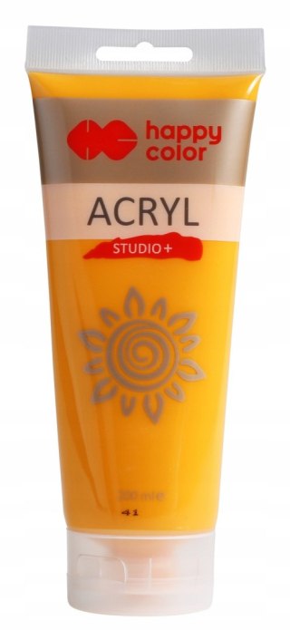 Farba akrylowa Studio 200 ml pomarańczowy