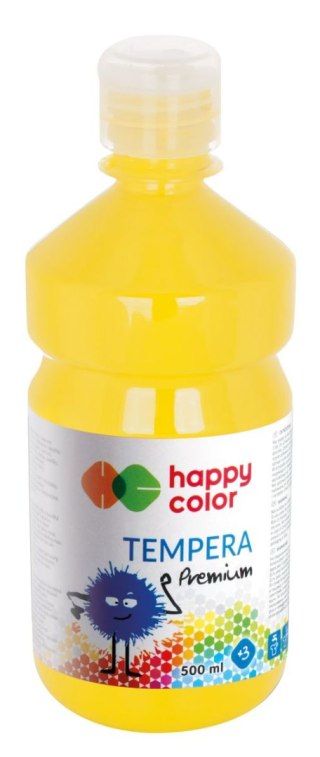 Farba tempera Premium 500ml żółty
