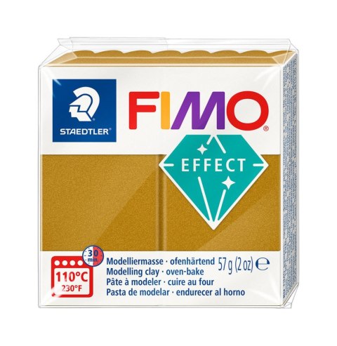 Fimo® effect masa termoutwardzalna 57 g złoty metaliczny Staedtler Fimo® effect masa termoutwardzalna 57 g złoty metaliczny Staedtler