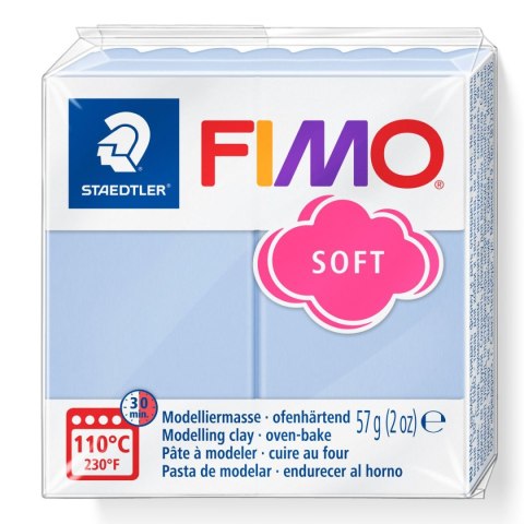 Fimo® soft masa termoutwardzalna 57 g spokojny błękit Staedtler Fimo® soft masa termoutwardzalna 57 g spokojny błękit Staedtler
