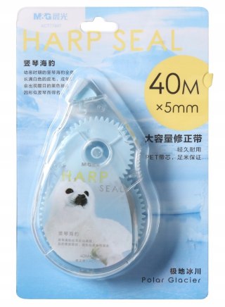 Korektor w taśmie Blue Planet 40m x 5mm MG