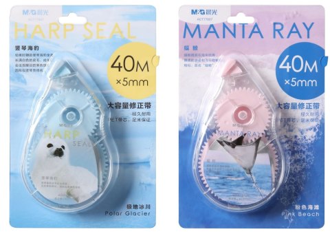 Korektor w taśmie Blue Planet 40m x 5mm MG Korektor w taśmie Blue Planet 40m x 5mm MG