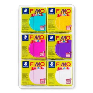 Kostka FIMO Kids 42g 6 kol. (25 220 6 052 112 39) Staedter