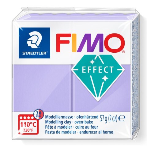 Kostka FIMO effect 57g lilowy pastelowy masa termoutwardzalna Staedtler Kostka FIMO effect 57g lilowy pastelowy masa termoutwardzalna Staedtler