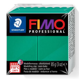 Kostka FIMO professional 85g zieleń morska masa termoutwardzalna Staedtler