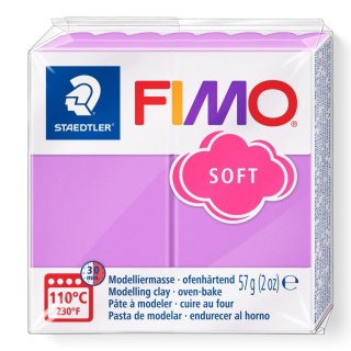 Kostka FIMO soft 57g lawenda masa termoutwardzalna Staedtler