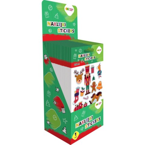 Naklejki EFFECT-Xmas- BOX1 50 szt 10x20cm