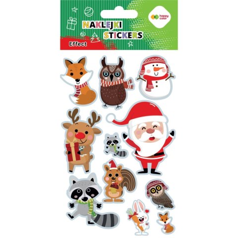 Naklejki EFFECT-Xmas- BOX1 50 szt 10x20cm