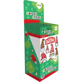 Naklejki EFFECT-Xmas- BOX2 50 szt 10x20cm