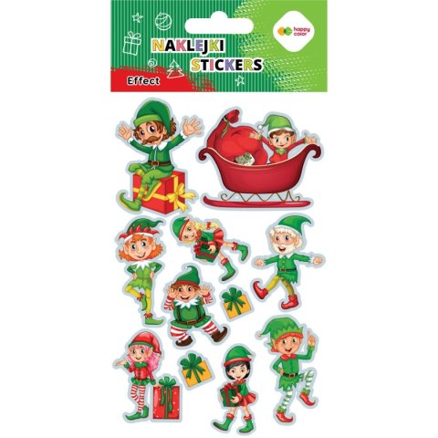 Naklejki EFFECT-Xmas- BOX2 50 szt 10x20cm