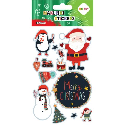 Naklejki EFFECT-Xmas- BOX2 50 szt 10x20cm