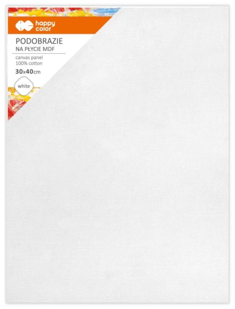 Podobrazie bawełniane 30x40 impregnowane białe tablica malarska MDF 4mm Podobrazie bawełniane 30x40 impregnowane białe tablica malarska MDF 4mm