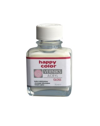 Werniks akrylowy GLOSS 75 ml przezroczysty