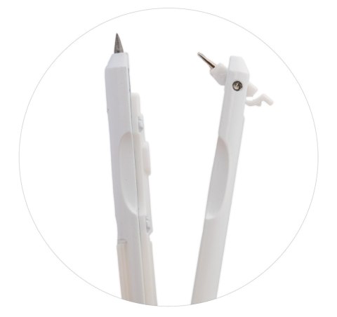 Cyrkiel i ołówek średnica koła 18cm 2 w 1 MG Cyrkiel i ołówek średnica koła 18cm 2 w 1 MG