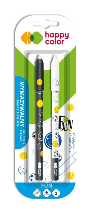 Długopis wymazywalny Fun 05 mm niebieski 2 szt. na blistrze