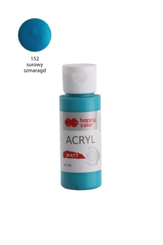Farba akrylowa Matt 60 ml surowy szmaragd