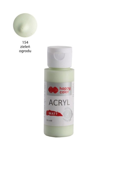 Farba akrylowa Matt 60 ml zieleń ogrodu Farba akrylowa Matt 60 ml zieleń ogrodu