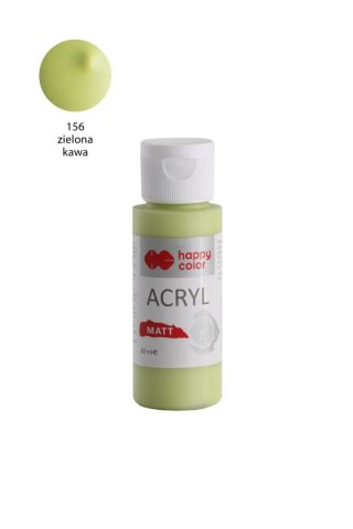 Farba akrylowa Matt 60 ml zielona kawa