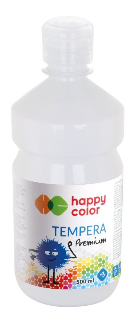 Farba tempera Premium 500ml biały Farba tempera Premium 500ml biały