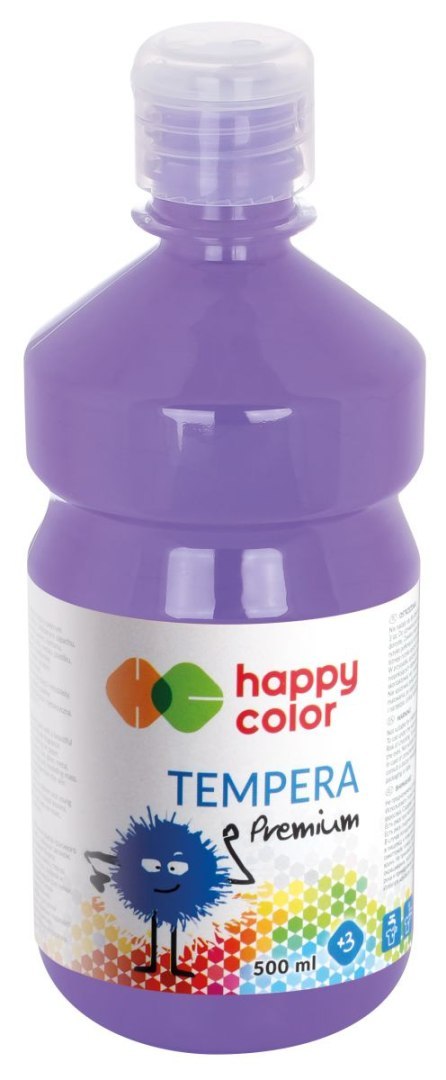 Farba tempera Premium 500ml lawendowy Farba tempera Premium 500ml lawendowy