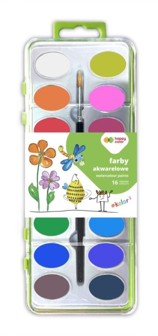 Farby akwarelowe Premium zestaw 12 kolorów