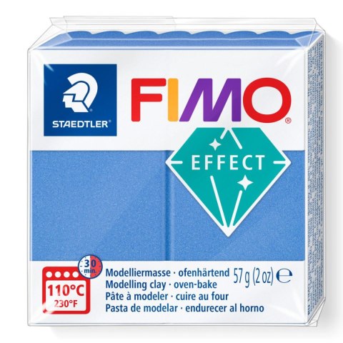 Fimo® effect masa termoutwardzalna 57 g niebieski metaliczny Staedtler
