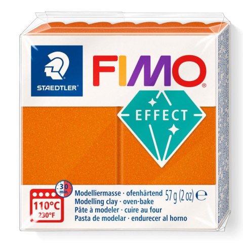 Fimo® effect masa termoutwardzalna 57 g pomarańczowy metaliczny Staedtler Fimo® effect masa termoutwardzalna 57 g pomarańczowy metaliczny Staedtler