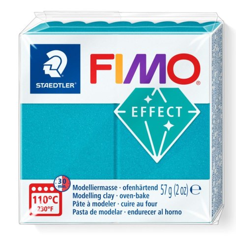 Fimo® effect masa termoutwardzalna 57 g turkusowy metaliczny Staedtler